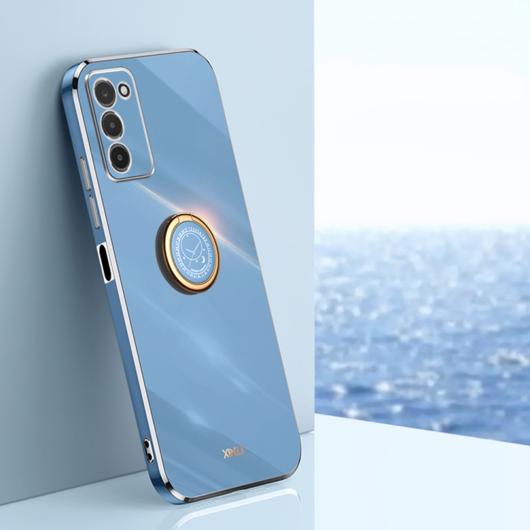 For Samsung Galaxy A03s XINLI Straight Edge 6D Electroplate TPU Phone Case with Ring Holder(Celestial Blue)
For Samsung Galaxy A03s XINLI Straight Edge 6D Electroplate TPU Phone Case with Ring Holder(Celestial Blue)