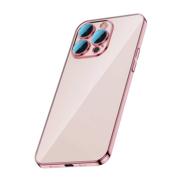 For iPhone 14 Pro Glass Lens Protection PC Electroplating Phone Case(Rose Gold)
For iPhone 14 Pro Glass Lens Protection PC Electroplating Phone Case(Rose Gold)