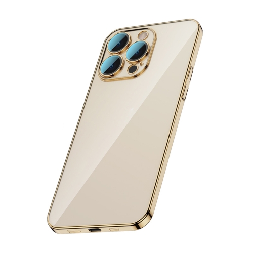 For iPhone 13 Pro Max Glass Lens Protection PC Electroplating Phone Case(Gold)
For iPhone 13 Pro Max Glass Lens Protection PC Electroplating Phone Case(Gold)
