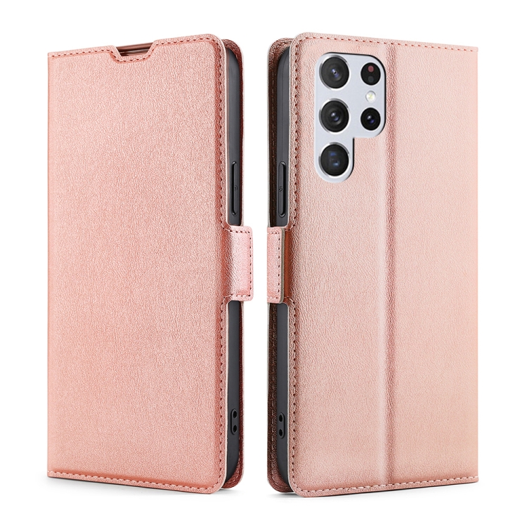 For Samsung Galaxy S23 Ultra Ultra-thin Voltage Side Buckle Horizontal Flip Leather Phone Case(Rose Gold)
For Samsung Galaxy S23 Ultra Ultra-thin Voltage Side Buckle Horizontal Flip Leather Phone Case(Rose Gold)