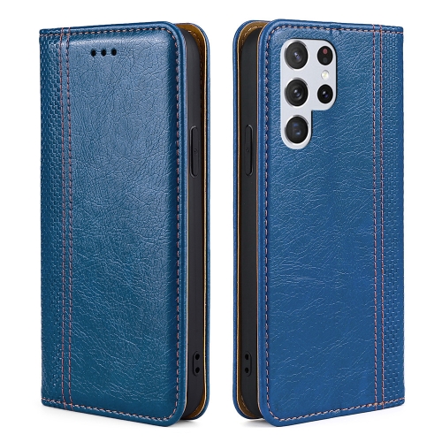 For Samsung Galaxy S23 Ultra 5G Grid Texture Magnetic Flip Leather Phone Case(Blue)
For Samsung Galaxy S23 Ultra 5G Grid Texture Magnetic Flip Leather Phone Case(Blue)