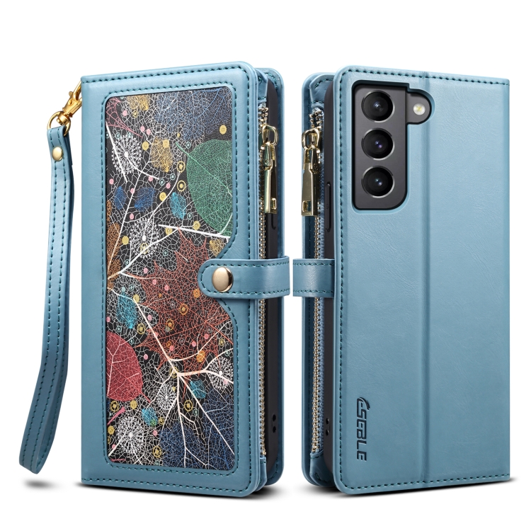 For Samsung Galaxy S22+ 5G ESEBLE Star Series Lanyard Zipper Wallet RFID Leather Case(Blue)
For Samsung Galaxy S22+ 5G ESEBLE Star Series Lanyard Zipper Wallet RFID Leather Case(Blue)
