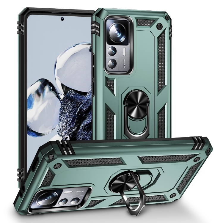 For Xiaomi 12T / 12T Pro Shockproof TPU + PC Phone Case with Holder(Dark Green)
For Xiaomi 12T / 12T Pro Shockproof TPU + PC Phone Case with Holder(Dark Green)