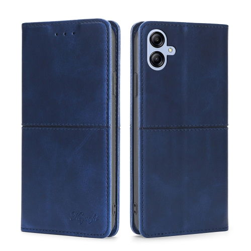 For Samsung Galaxy A04E Cow Texture Magnetic Horizontal Flip Leather Phone Case(Blue)
For Samsung Galaxy A04E Cow Texture Magnetic Horizontal Flip Leather Phone Case(Blue)