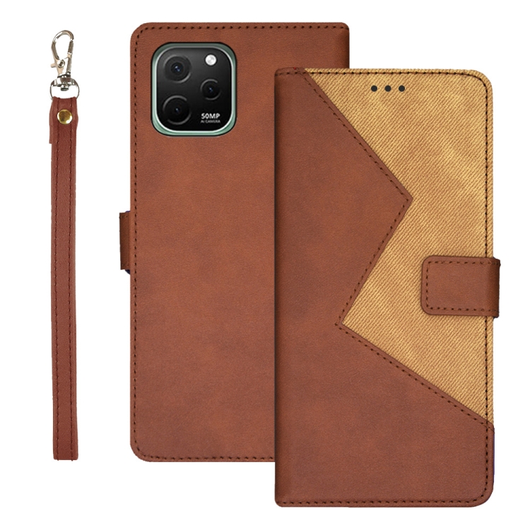 For Huawei nova Y61 4G idewei Two-color Splicing Leather Phone Case(Brown)
For Huawei nova Y61 4G idewei Two-color Splicing Leather Phone Case(Brown)