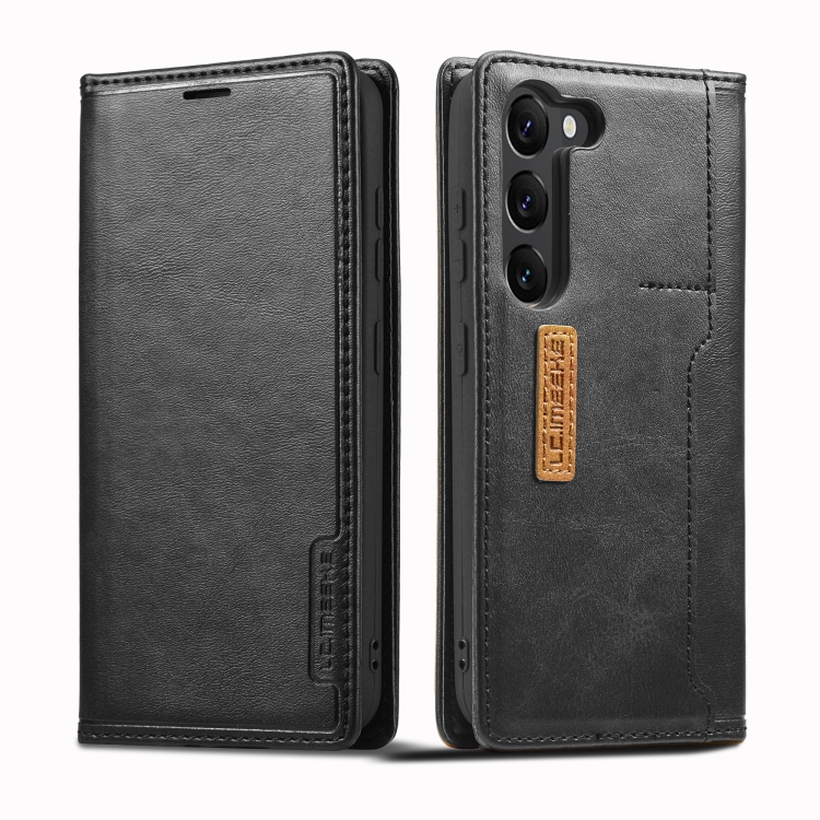 For Samsung Galaxy S23 5G LC.IMEEKE LC-001 Color Matching Frosted Leather Phone Case(Black)
For Samsung Galaxy S23 5G LC.IMEEKE LC-001 Color Matching Frosted Leather Phone Case(Black)