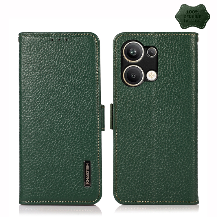 For OPPO Reno9 Pro+ KHAZNEH Side-Magnetic Litchi Genuine Leather RFID Phone Case(Green)
For OPPO Reno9 Pro+ KHAZNEH Side-Magnetic Litchi Genuine Leather RFID Phone Case(Green)