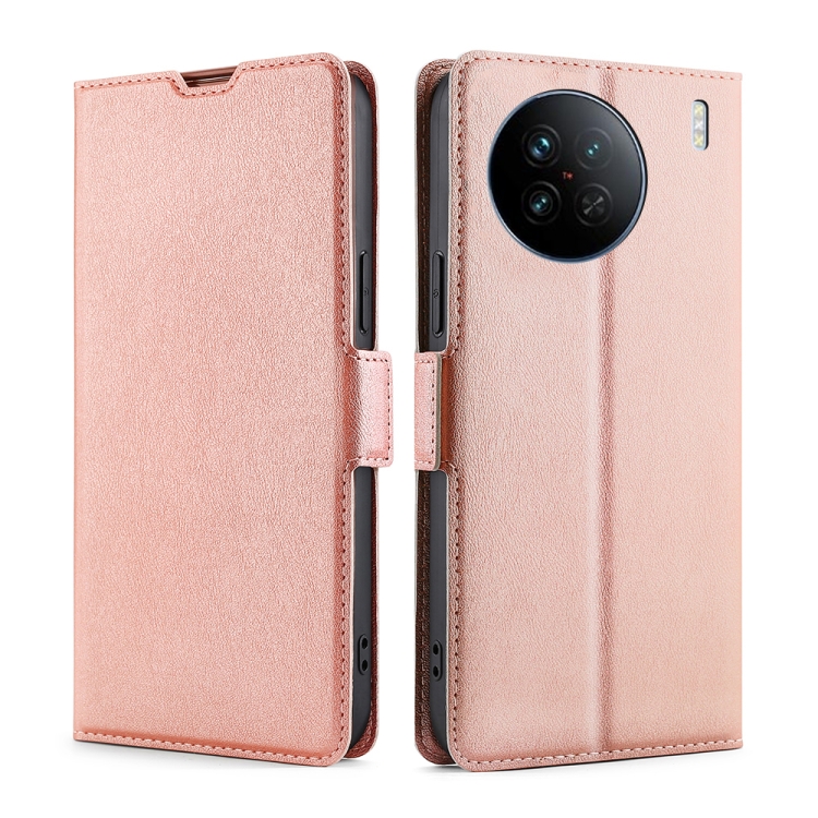 For vivo X90 Ultra-thin Voltage Side Buckle Horizontal Flip Leather Phone Case(Rose Gold)
For vivo X90 Ultra-thin Voltage Side Buckle Horizontal Flip Leather Phone Case(Rose Gold)