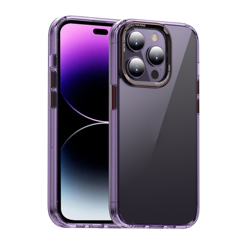For iPhone 14 Pro Max iPAKY MG Series Transparent PC Phone Case(Transparent Purple)
For iPhone 14 Pro Max iPAKY MG Series Transparent PC Phone Case(Transparent Purple)