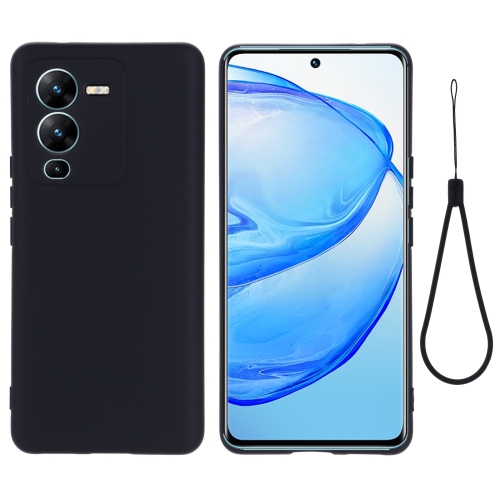 For vivo V25 Pro Global Pure Color Liquid Silicone Shockproof Full Coverage Phone Case(Black)
For vivo V25 Pro Global Pure Color Liquid Silicone Shockproof Full Coverage Phone Case(Black)