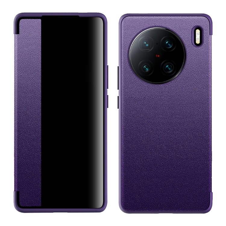 For vivo X90 Pro+ Magnetic Side Window View Shockproof Horizontal Flip Leather Case(Purple)
For vivo X90 Pro+ Magnetic Side Window View Shockproof Horizontal Flip Leather Case(Purple)