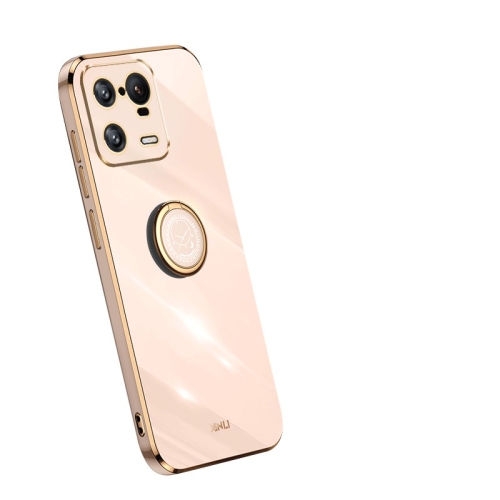 For Xiaomi 13 Pro XINLI Straight Edge 6D Electroplate TPU Phone Case with Ring Holder(Pink)
For Xiaomi 13 Pro XINLI Straight Edge 6D Electroplate TPU Phone Case with Ring Holder(Pink)