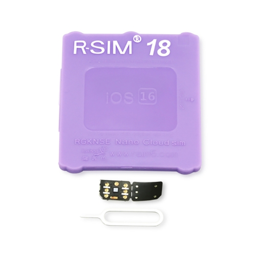 

R-SIM 18 Turns Locked Into Unlocked iOS16 System Universal 5G Unlocking Card