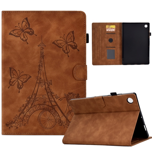 For Lenovo Tab M10 Plus 3rd Gen Tower Embossed Leather Smart Tablet Case(Brown)
For Lenovo Tab M10 Plus 3rd Gen Tower Embossed Leather Smart Tablet Case(Brown)