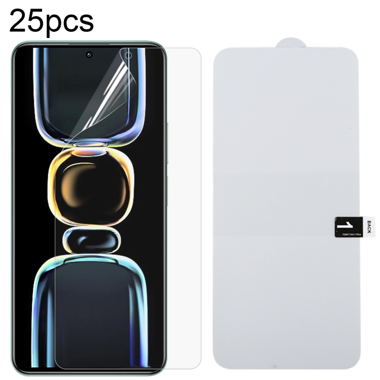 For Xiaomi Redmi K60 25pcs Full Screen Protector Explosion-proof Hydrogel Film
For Xiaomi Redmi K60 25pcs Full Screen Protector Explosion-proof Hydrogel Film