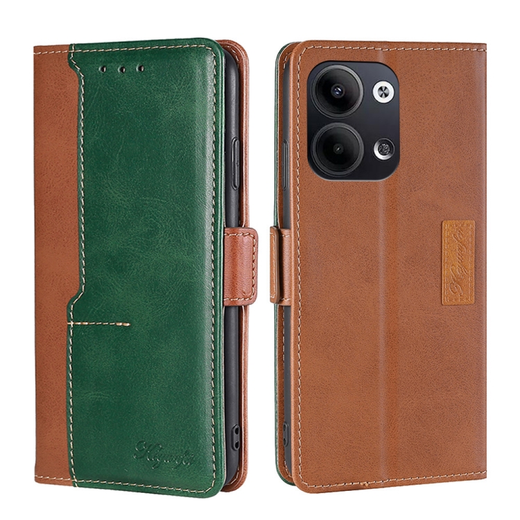 For OPPO Reno9 5G / Reno9 Pro 5G Contrast Color Side Buckle Leather Phone Case(Light Brown + Green)
For OPPO Reno9 5G / Reno9 Pro 5G Contrast Color Side Buckle Leather Phone Case(Light Brown + Green)