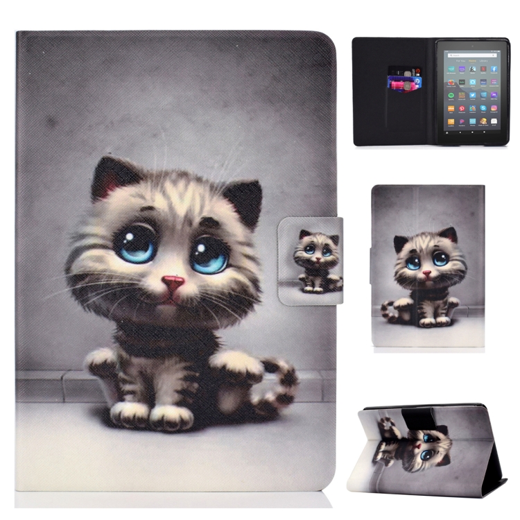 For Amazon Kindle Youth Version 2022 Voltage Colored Drawing Smart Leather Tablet Case(Cat)
For Amazon Kindle Youth Version 2022 Voltage Colored Drawing Smart Leather Tablet Case(Cat)