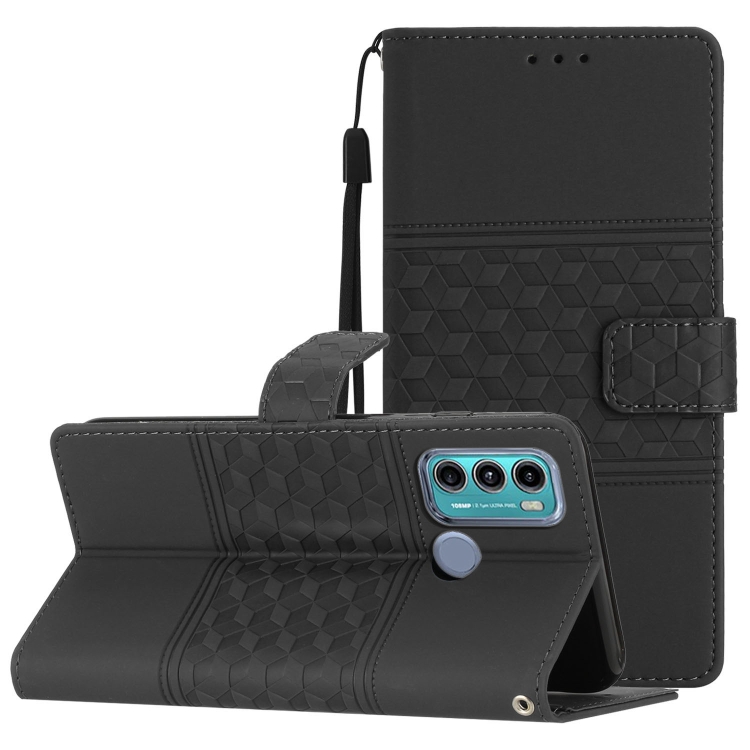 For Motorola Moto G60 / G40 Fushion Diamond Embossed Skin Feel Leather Phone Case with Lanyard(Black)
For Motorola Moto G60 / G40 Fushion Diamond Embossed Skin Feel Leather Phone Case with Lanyard(Black)