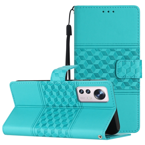 For Xiaomi 12 Lite Diamond Embossed Skin Feel Leather Phone Case with Lanyard(Blue)
For Xiaomi 12 Lite Diamond Embossed Skin Feel Leather Phone Case with Lanyard(Blue)