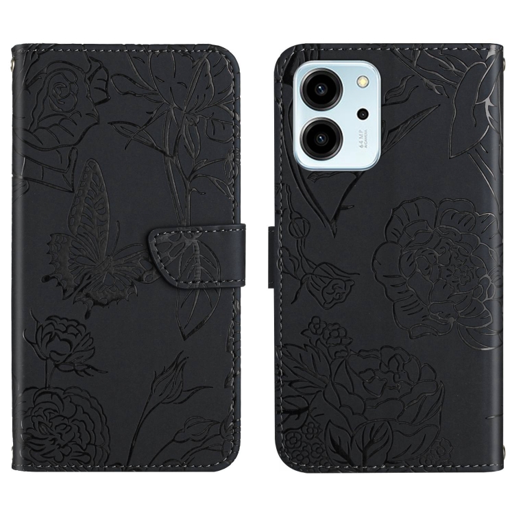 For Honor 80 SE HT03 Skin Feel Butterfly Embossed Flip Leather Phone Case(Black)
For Honor 80 SE HT03 Skin Feel Butterfly Embossed Flip Leather Phone Case(Black)