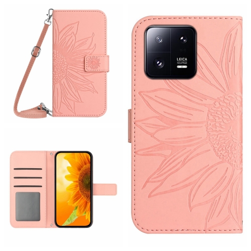 For Xiaomi 13 HT04 Skin Feel Sun Flower Embossed Flip Leather Phone Case with Lanyard(Pink)
For Xiaomi 13 HT04 Skin Feel Sun Flower Embossed Flip Leather Phone Case with Lanyard(Pink)