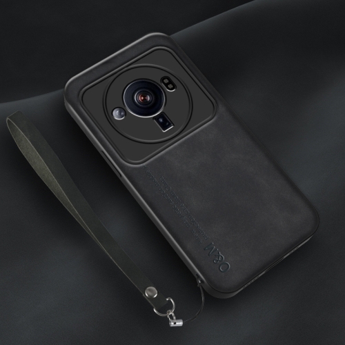 For Xiaomi 12S Ultra Lamba Skin Feel Leather Back Phone Case with Strap(Black)
For Xiaomi 12S Ultra Lamba Skin Feel Leather Back Phone Case with Strap(Black)