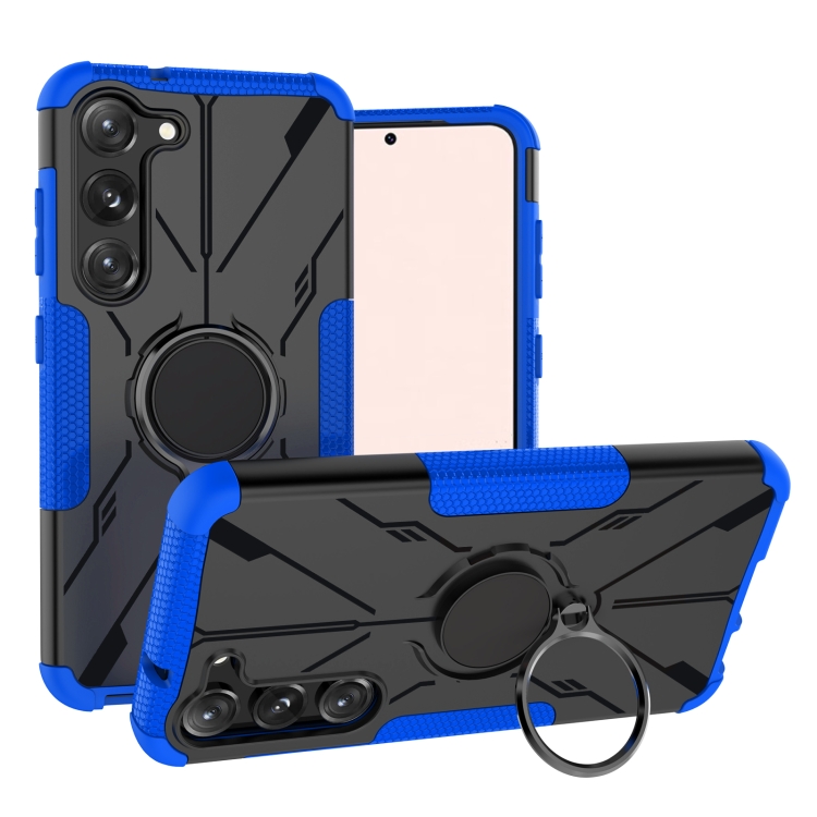 For Samsung Galaxy S23 5G Armor Bear Shockproof PC + TPU Phone Case with Ring(Blue)
For Samsung Galaxy S23 5G Armor Bear Shockproof PC + TPU Phone Case with Ring(Blue)