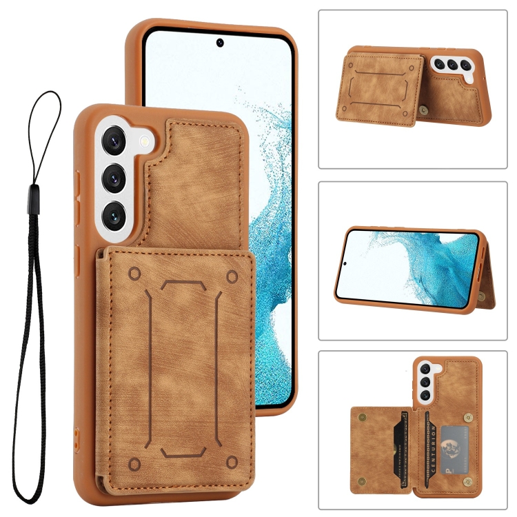 For Samsung Galaxy S23 5G Dream Magnetic Back Cover Card Wallet Phone Case(Brown)
For Samsung Galaxy S23 5G Dream Magnetic Back Cover Card Wallet Phone Case(Brown)