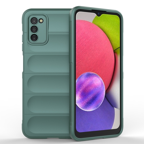 For Samsung Galaxy A03s India Version Magic Shield TPU + Flannel Phone Case(Dark Green)
For Samsung Galaxy A03s India Version Magic Shield TPU + Flannel Phone Case(Dark Green)