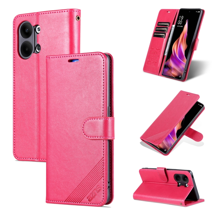 For OPPO Reno9 / Reno9 Pro AZNS Sheepskin Texture Flip Leather Phone Case(Red)
For OPPO Reno9 / Reno9 Pro AZNS Sheepskin Texture Flip Leather Phone Case(Red)