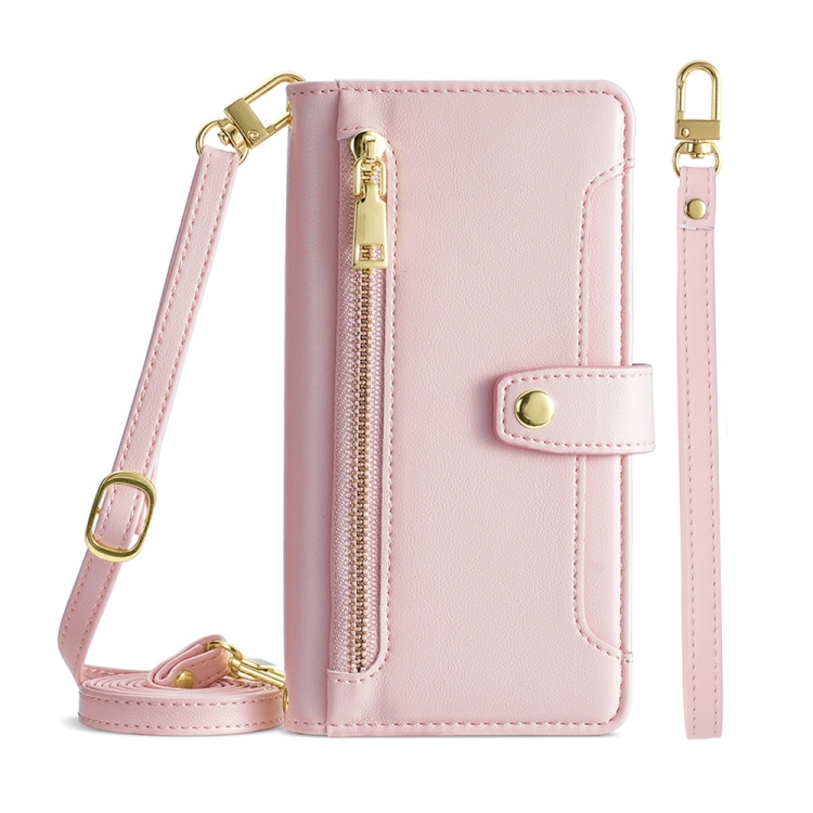 For Realme GT2 Pro Sheep Texture Cross-body Zipper Wallet Leather Phone Case(Pink)
For Realme GT2 Pro Sheep Texture Cross-body Zipper Wallet Leather Phone Case(Pink)