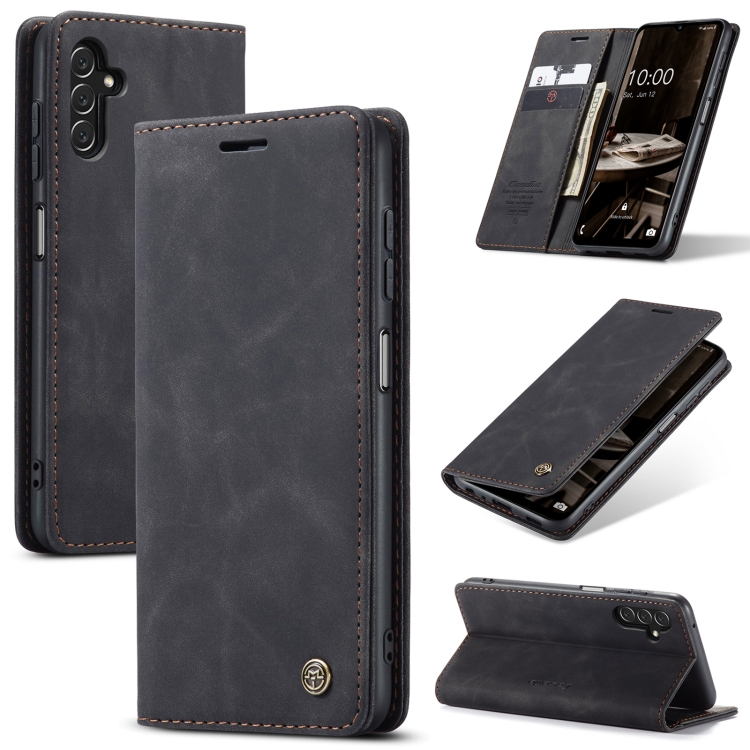 For Samsung Galaxy A14 5G CaseMe 013 Multifunctional Horizontal Flip Leather Phone Case(Black)
For Samsung Galaxy A14 5G CaseMe 013 Multifunctional Horizontal Flip Leather Phone Case(Black)