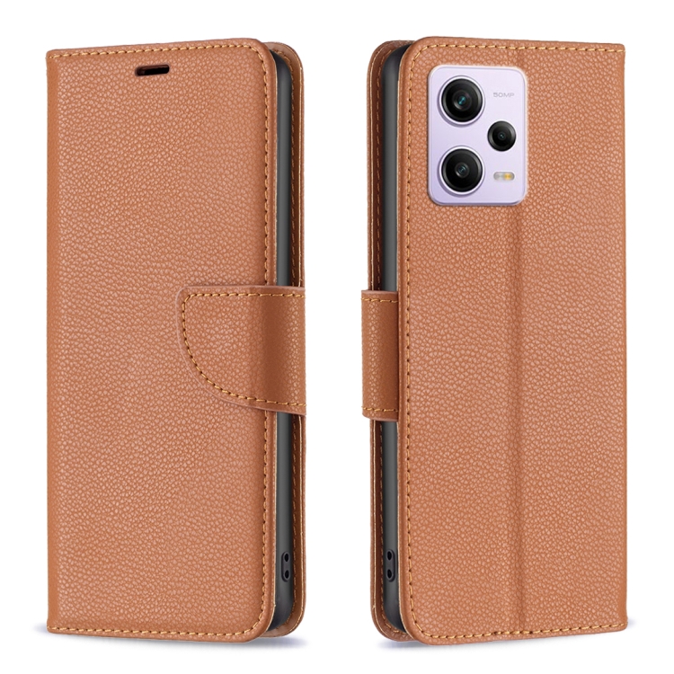 For Xiaomi Redmi Note 12 Pro+ Global Litchi Texture Pure Color Leather Phone Case(Brown)
For Xiaomi Redmi Note 12 Pro+ Global Litchi Texture Pure Color Leather Phone Case(Brown)