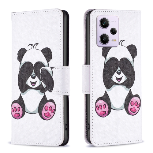 For Xiaomi Redmi Note 12 Pro Global Colored Drawing Pattern Leather Phone Case(Panda)
For Xiaomi Redmi Note 12 Pro Global Colored Drawing Pattern Leather Phone Case(Panda)
