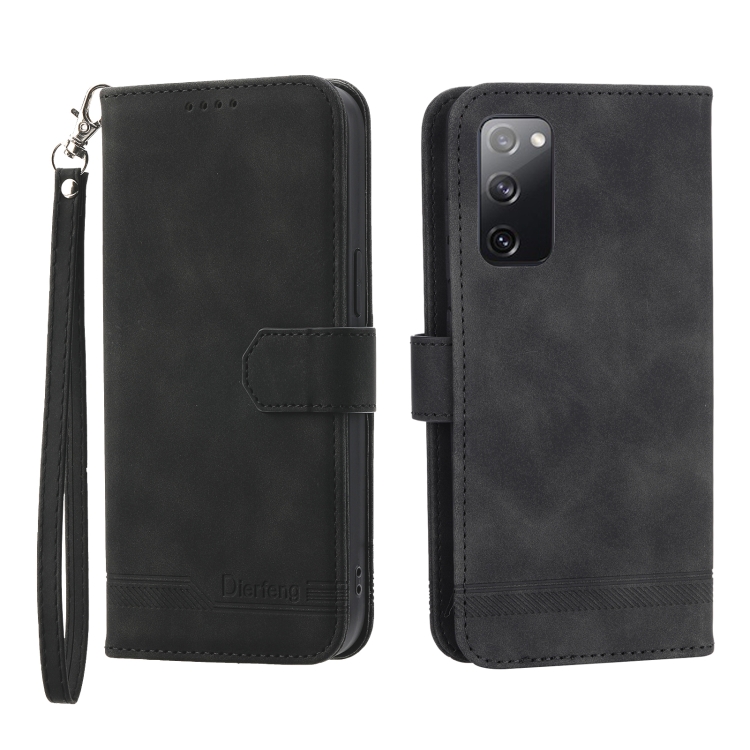 For Samsung Galaxy S20 FE Dierfeng Dream Line TPU + PU Leather Phone Case(Black)
For Samsung Galaxy S20 FE Dierfeng Dream Line TPU + PU Leather Phone Case(Black)