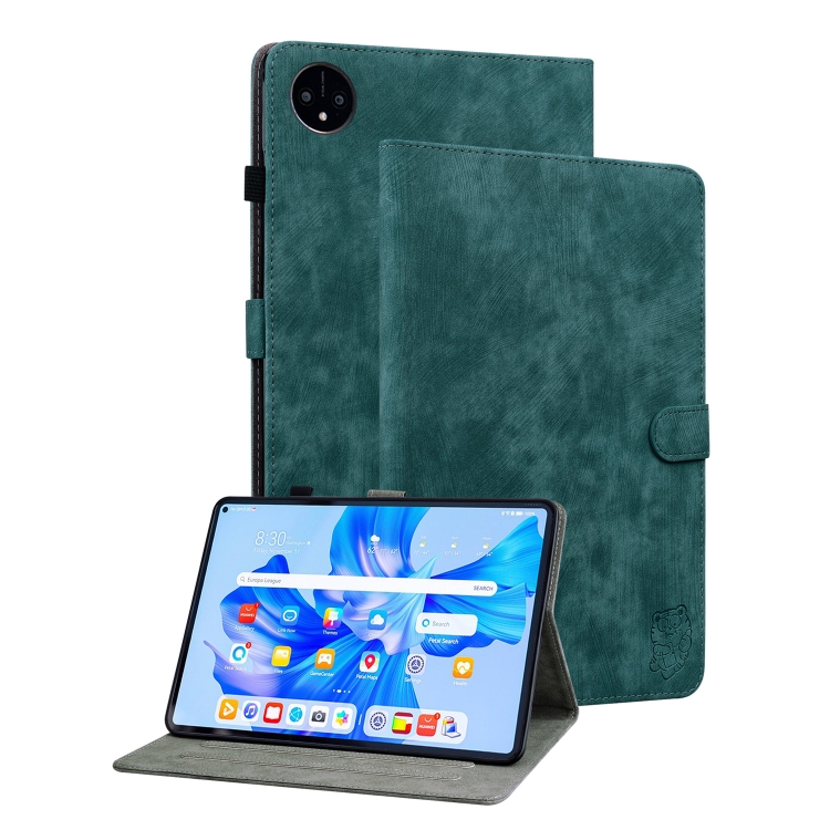 For Huawei MatePad Pro 11 2022 Tiger Pattern Flip Leather Tablet Case(Dark Green)
For Huawei MatePad Pro 11 2022 Tiger Pattern Flip Leather Tablet Case(Dark Green)
