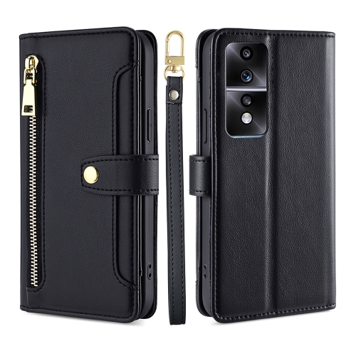 For Honor 80 GT Sheep Texture Cross-body Zipper Wallet Leather Phone Case(Black)
For Honor 80 GT Sheep Texture Cross-body Zipper Wallet Leather Phone Case(Black)