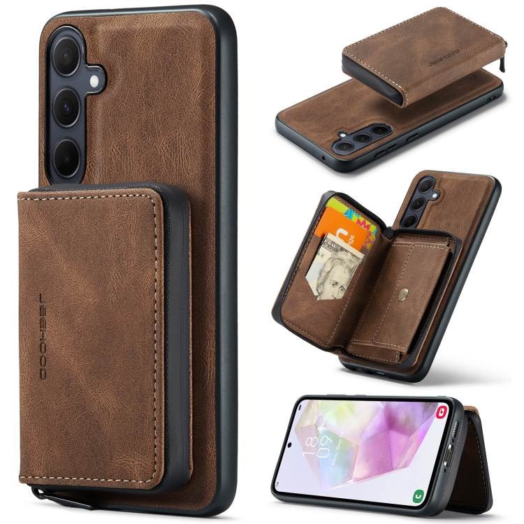 For Samsung Galaxy A35 5G JEEHOOD Magnetic Zipper Horizontal Flip Leather Phone Case(Brown)
For Samsung Galaxy A35 5G JEEHOOD Magnetic Zipper Horizontal Flip Leather Phone Case(Brown)