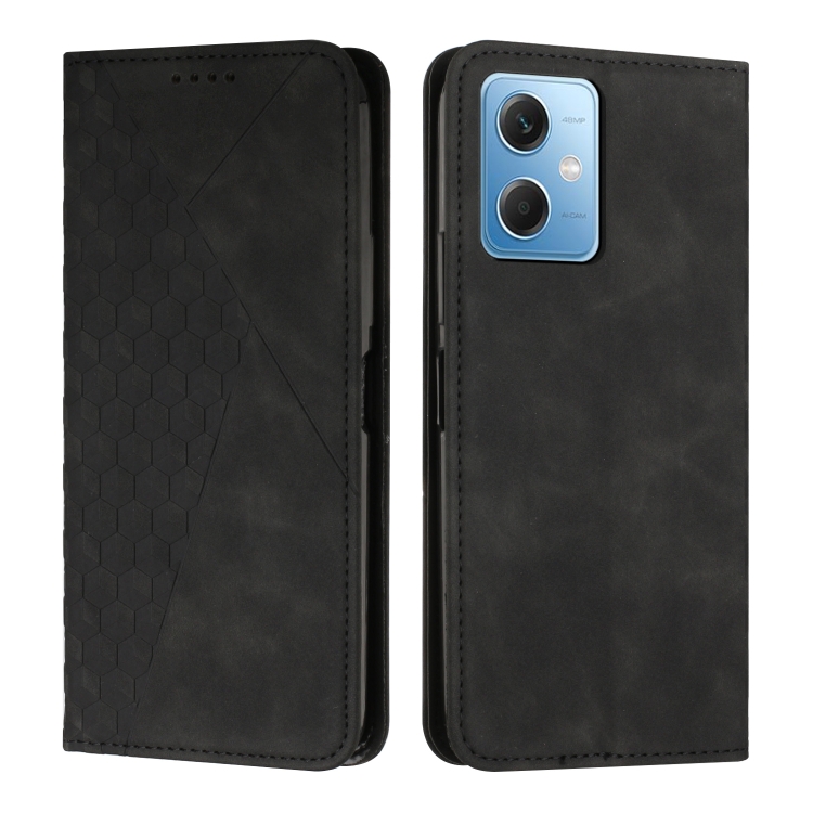 For Xiaomi Redmi Note 12 Global / Poco X5 5G Diamond Pattern Skin Feel Magnetic Leather Phone Case(Black)
For Xiaomi Redmi Note 12 Global / Poco X5 5G Diamond Pattern Skin Feel Magnetic Leather Phone Case(Black)