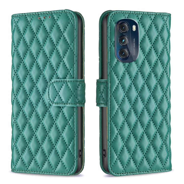 For Motorola Moto G 5G 2023 Diamond Lattice Wallet Leather Flip Phone Case(Green)
For Motorola Moto G 5G 2023 Diamond Lattice Wallet Leather Flip Phone Case(Green)