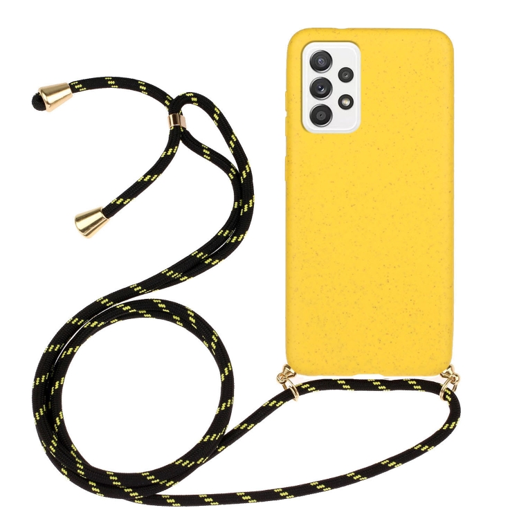 For Samsung Galaxy A23 Wheat Straw Material + TPU Phone Case with Lanyard(Yellow)
For Samsung Galaxy A23 Wheat Straw Material + TPU Phone Case with Lanyard(Yellow)