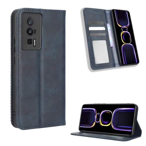 For Xiaomi Redmi K60 5G / K60 Pro Magnetic Buckle Retro Texture Leather Phone Case(Blue)
For Xiaomi Redmi K60 5G / K60 Pro Magnetic Buckle Retro Texture Leather Phone Case(Blue)