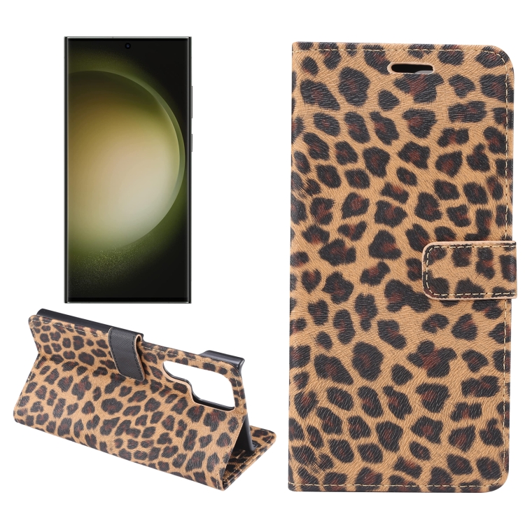 For Samsung Galaxy S23 Ultra 5G Leopard Pattern Flip Leather Phone Case(Yellow)
For Samsung Galaxy S23 Ultra 5G Leopard Pattern Flip Leather Phone Case(Yellow)