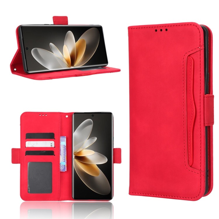 For vivo S16 Pro / S16 Skin Feel Calf Texture Card Slots Leather Phone Case(Red)
For vivo S16 Pro / S16 Skin Feel Calf Texture Card Slots Leather Phone Case(Red)