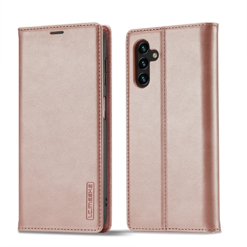 For Samsung Galaxy A14 4G / 5G LC.IMEEKE Strong Magnetism Microfiber Leather Phone Case(Rose Gold)
For Samsung Galaxy A14 4G / 5G LC.IMEEKE Strong Magnetism Microfiber Leather Phone Case(Rose Gold)