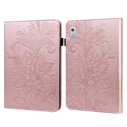 For Lenovo Tab M8 4th Gen / Tab M9 Lace Flower Embossing Pattern Leather Tablet Case(Gold)
For Lenovo Tab M8 4th Gen / Tab M9 Lace Flower Embossing Pattern Leather Tablet Case(Gold)