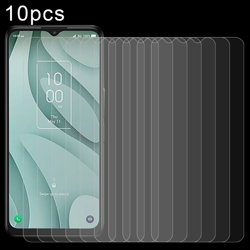 

For TCL 40 XE 10 PCS 0.26mm 9H 2.5D Tempered Glass Film