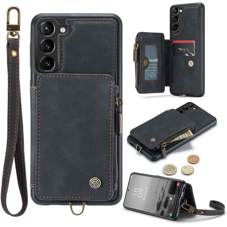 For Samsung Galaxy S23+ 5G CaseMe C20 Multifunctional RFID Leather Phone Case(Black)
For Samsung Galaxy S23+ 5G CaseMe C20 Multifunctional RFID Leather Phone Case(Black)