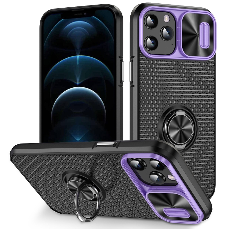 For iPhone 11 Pro Max Sliding Camshield Armor Phone Case with Ring Holder(Purple Black)
For iPhone 11 Pro Max Sliding Camshield Armor Phone Case with Ring Holder(Purple Black)