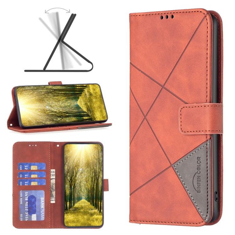 For Xiaomi Redmi 12 4G Magnetic Buckle Rhombus Texture Leather Phone Case(Brown)
For Xiaomi Redmi 12 4G Magnetic Buckle Rhombus Texture Leather Phone Case(Brown)
